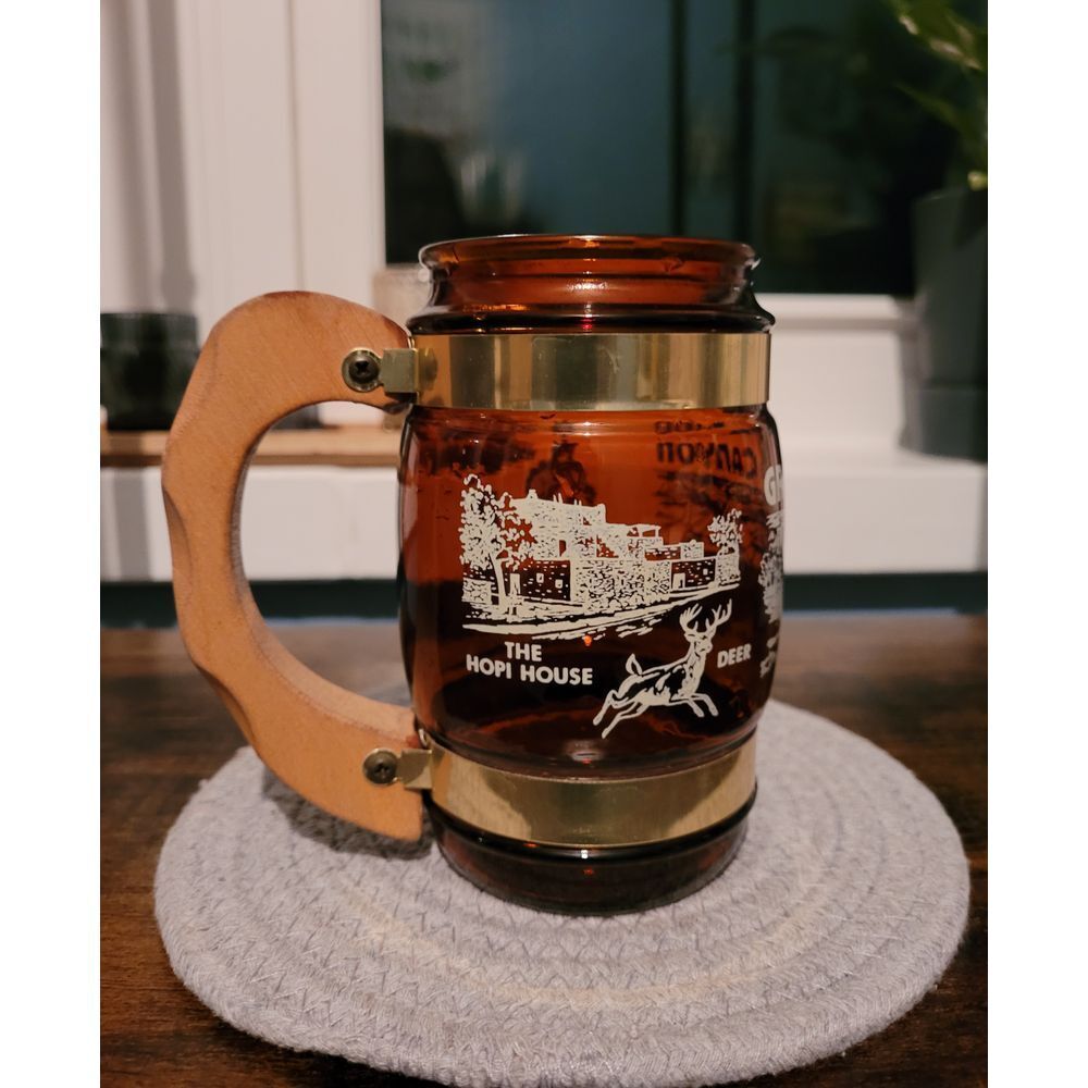 Vintage Siesta Ware Grand Canyon Souvenir Mug From the 1960s or‎ 1970s.